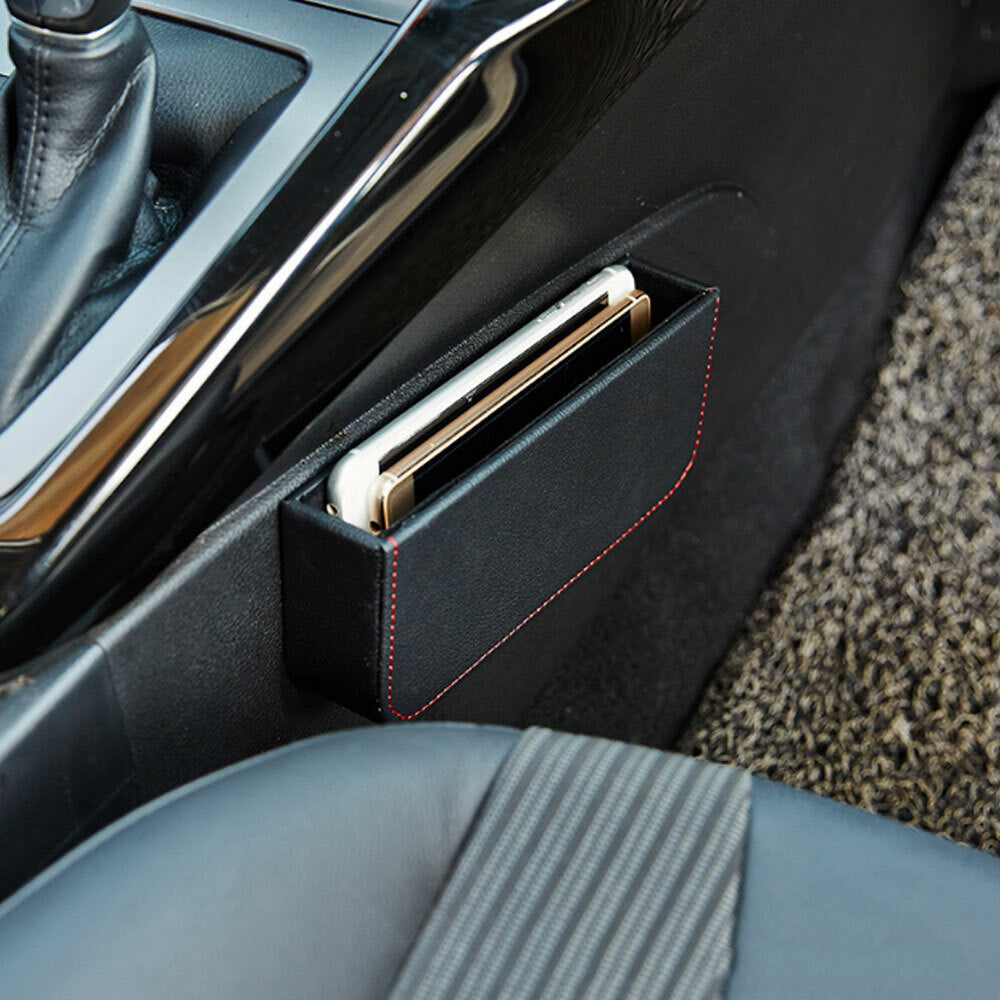 Car Interior Accessories Phone Organizer Storage Bag Box Holder Universal Black