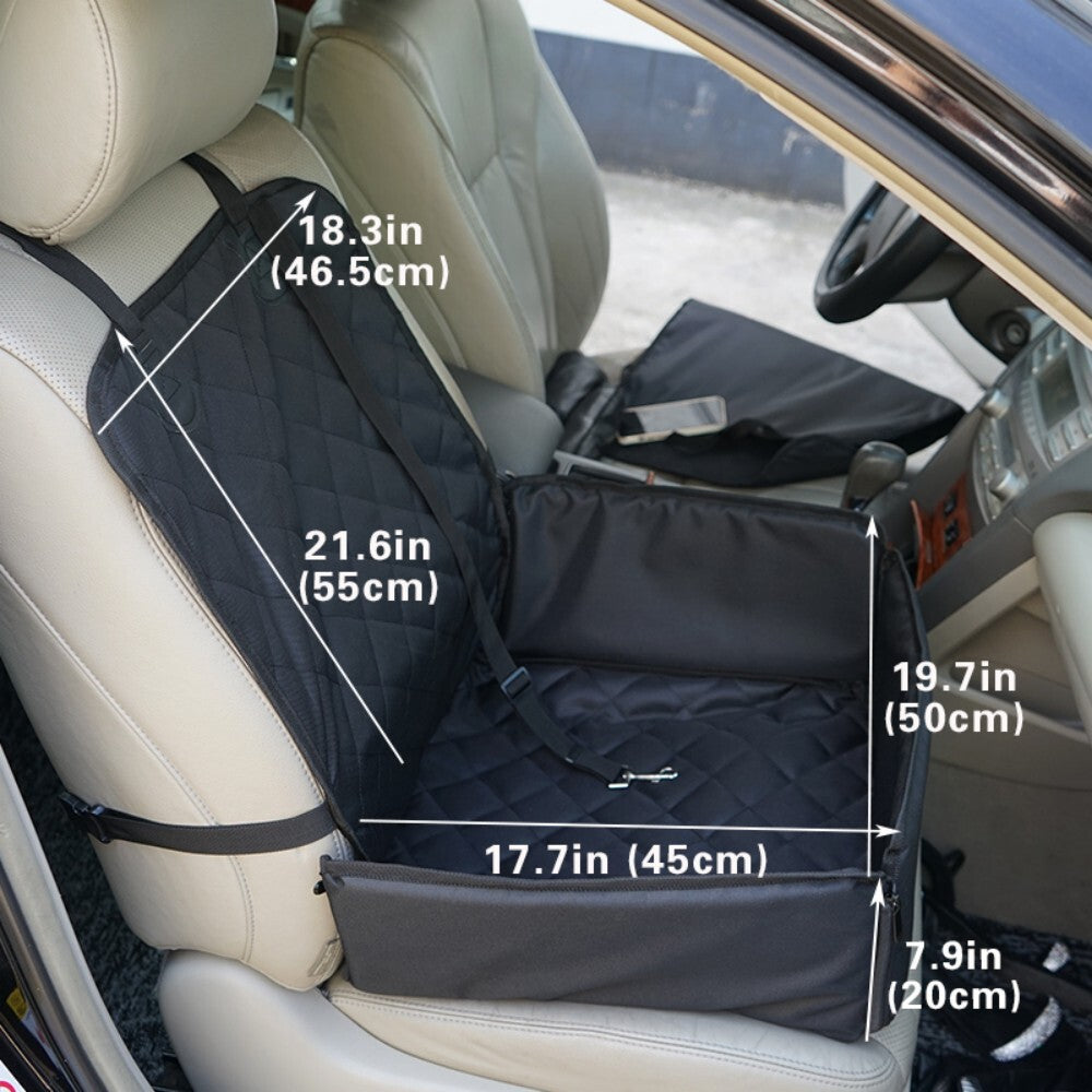 Dog Car Seat Belt Booster Travel Carrier Bag Cover for Pet Cat Puppy Travel Mat