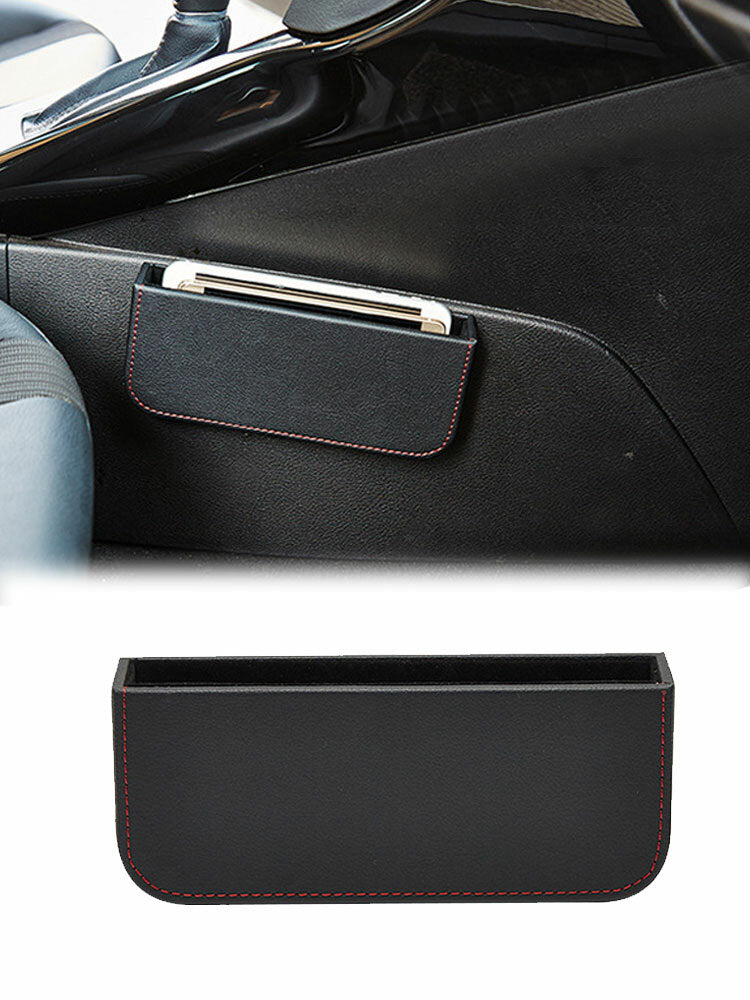 Car Interior Accessories Phone Organizer Storage Bag Box Holder Universal Black